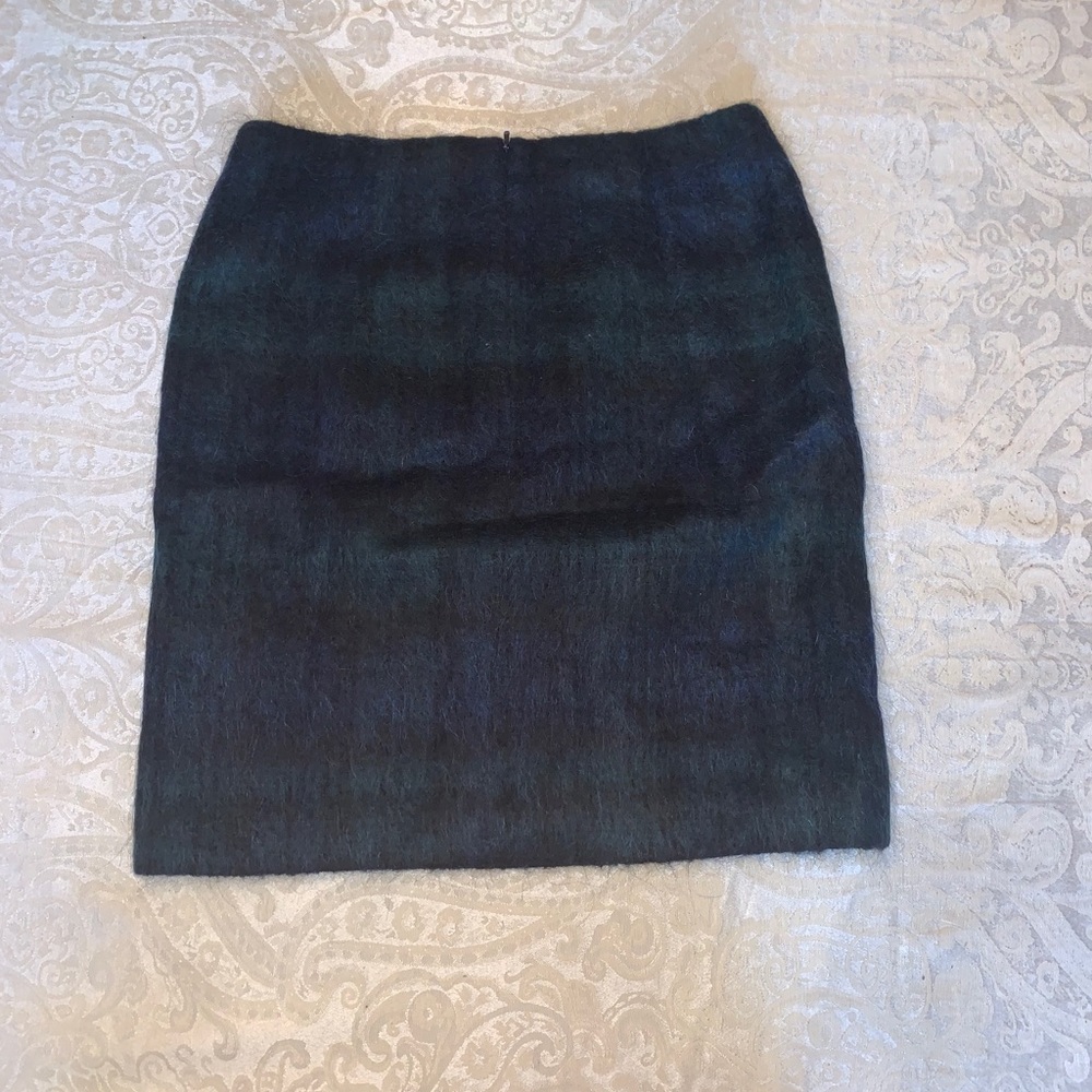Blue Green Clueless Plaid Skirt
